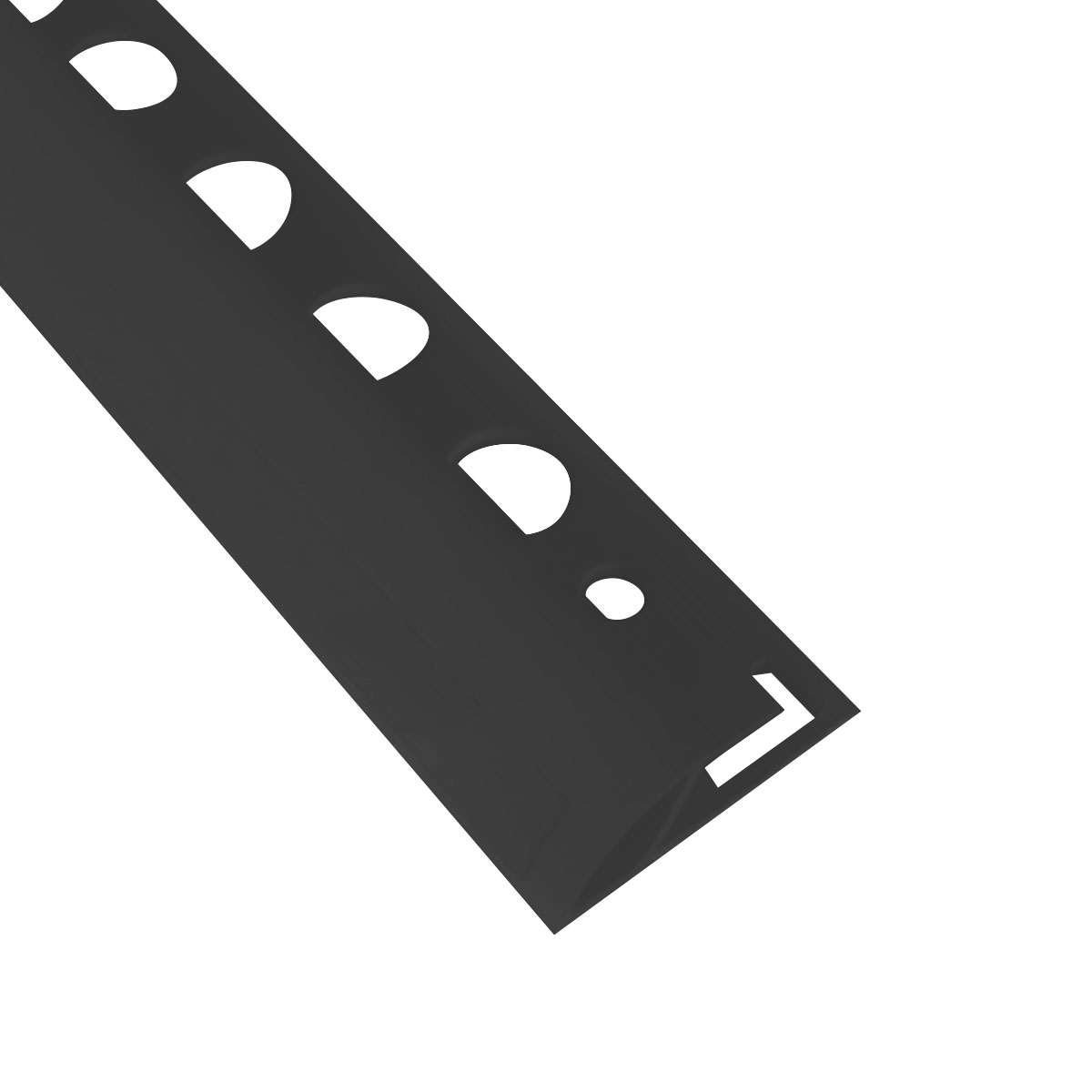 KG PVC JPL H=10mm-14 crna