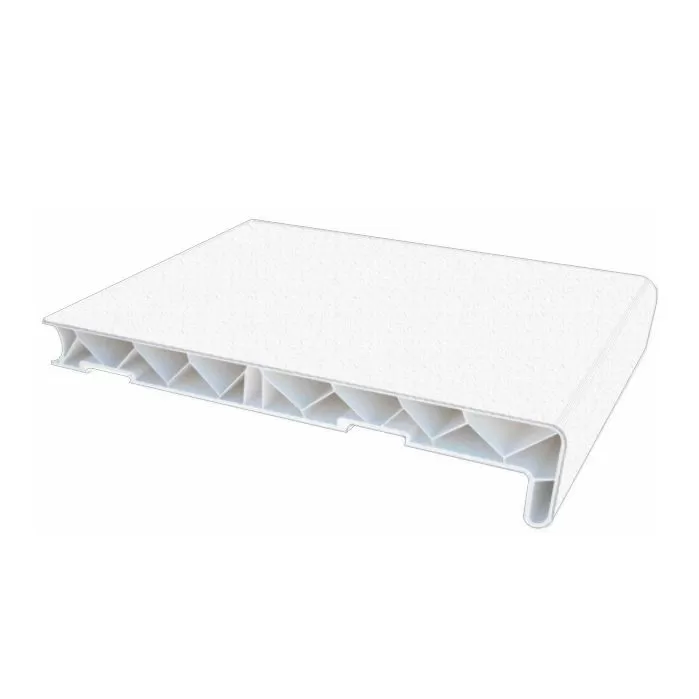 PPD PVC potpr.daska 150mm-bela