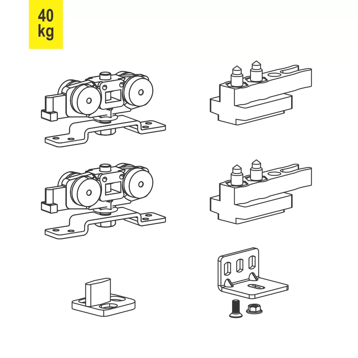 PVD TS-CLASSIC 40 meh. stoper