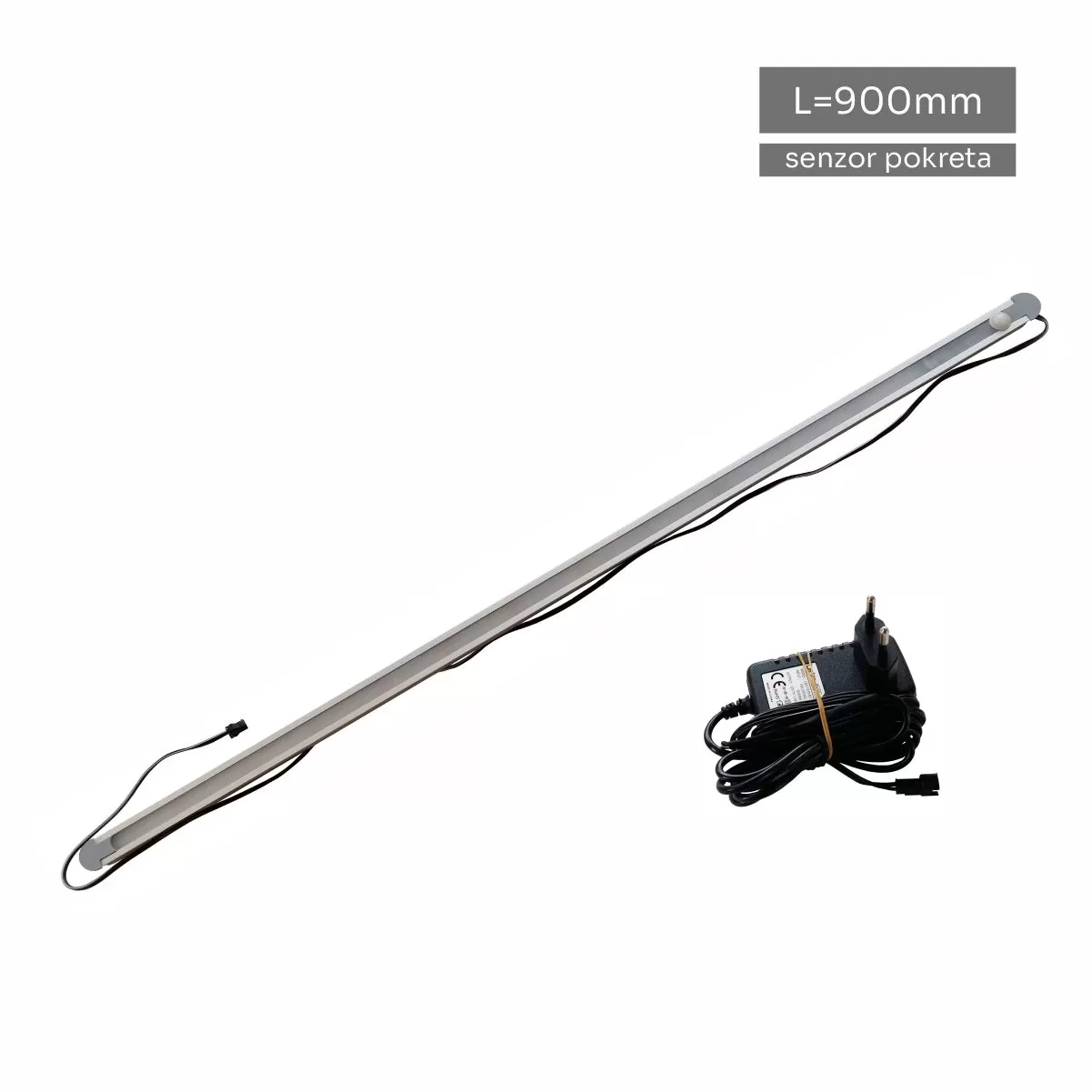 UP LED ugradni profil sa trakom i senzorom pokreta 900mm