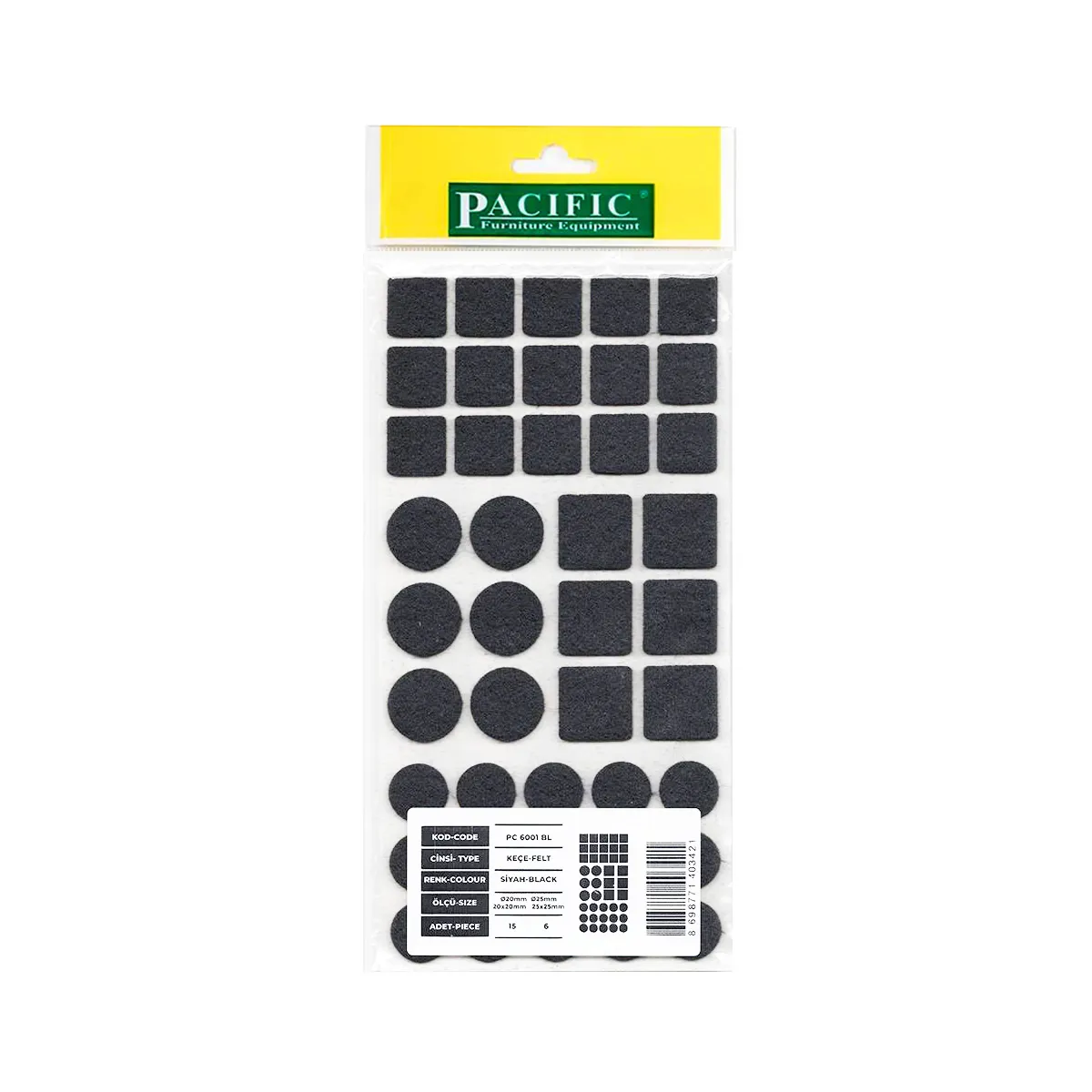 FILC samolep.MIX 42kom Crni PA